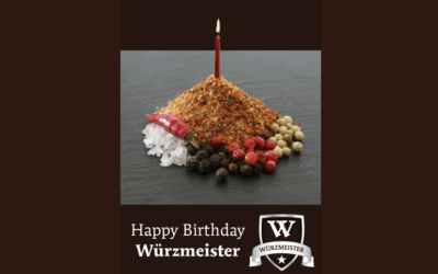 Der Würzmeister feiert seinen ersten Geburtstag