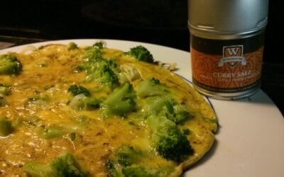 Rezept: Brokkoli-Curry-Omelette