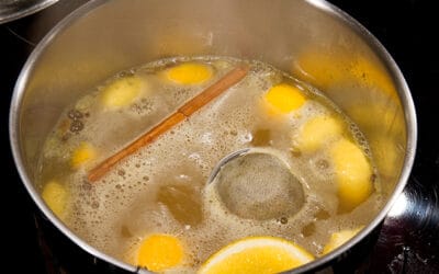 Rezept: Weisser Glühwein