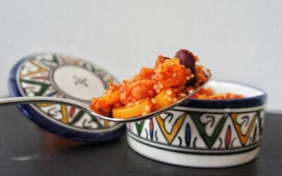 Fruchtig-scharfes Chili mit Quinoa (vegan)